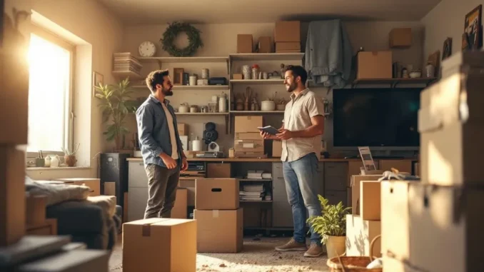 Débarras avant vente immobilière